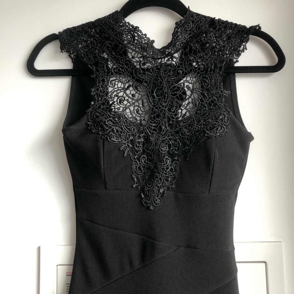 Le Chateau Black Mini Dress